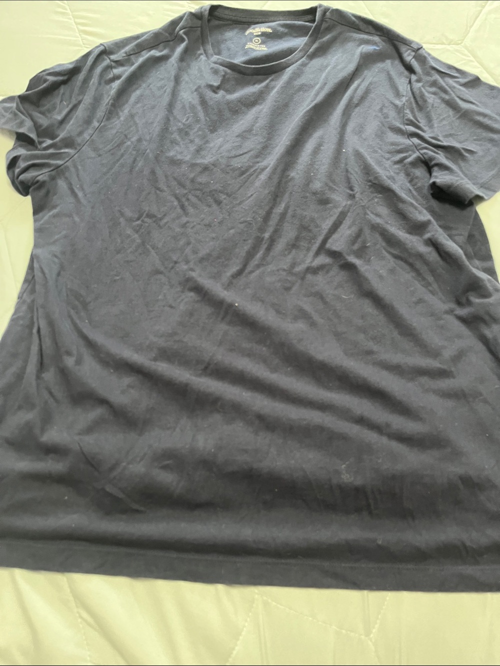 Goodfellow & Co Navy Short Sleeve Crew Neck Tee